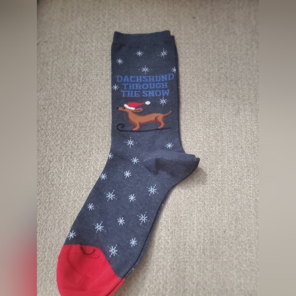 Cute Women's Dachshund socks-Brand new